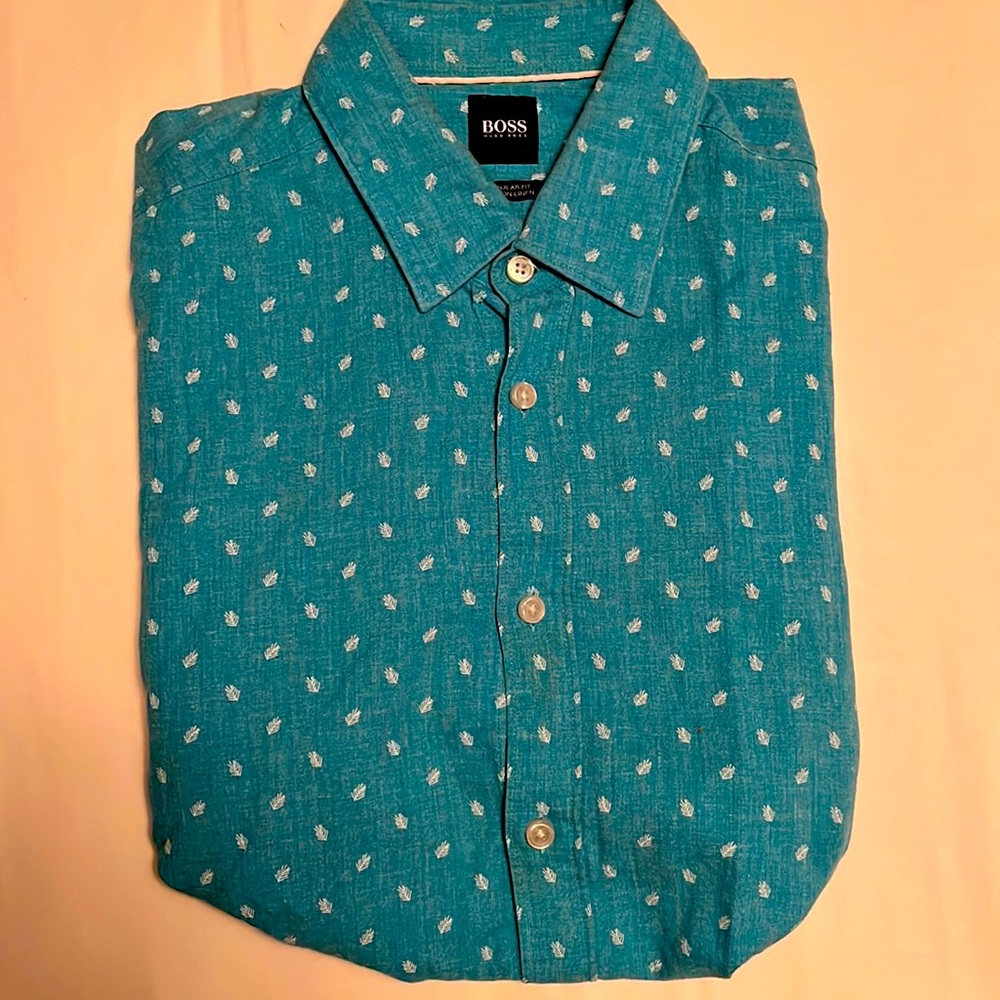 Hugo Boss short sleeve button up